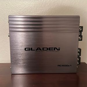 Gladen RC600c 1 Car Audio Amplifier